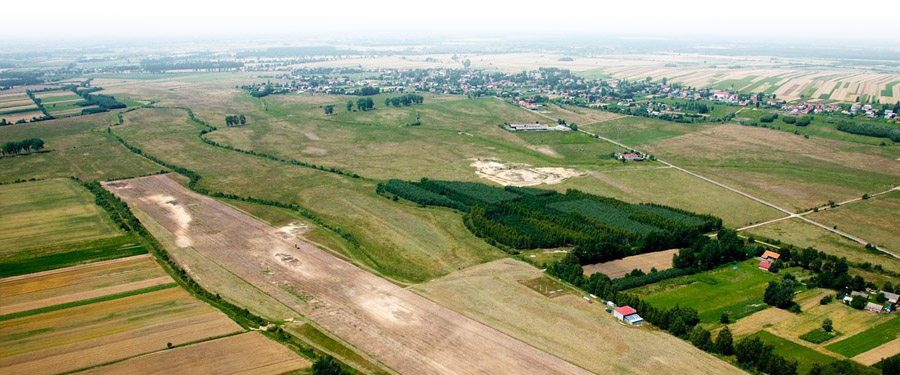 Rozwój przestrzenny gminy - Lądowisko Laszki
